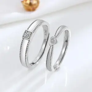 Valentine's Day Couples Finger Rings - Stylish & Trendy - Matching Rings for Couples